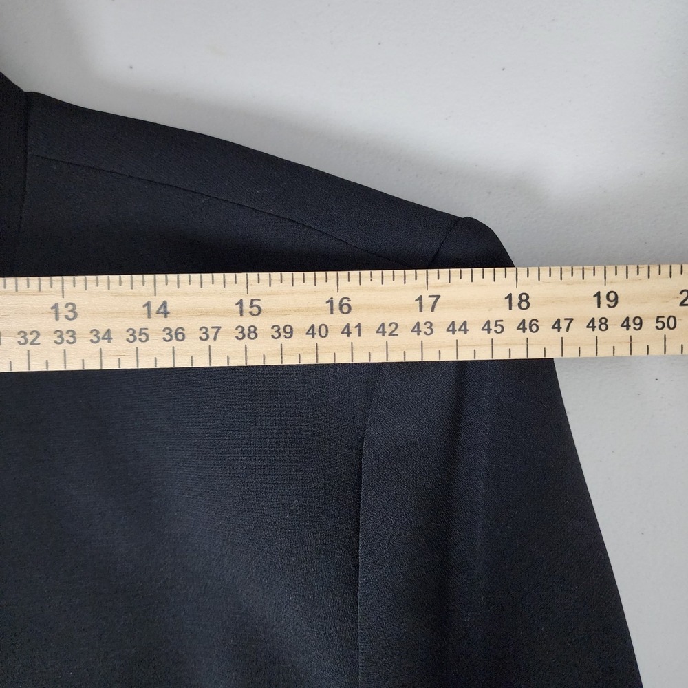Kasper womens 2-piece black skirt suit size 16P business office - Picture 11 of 16
